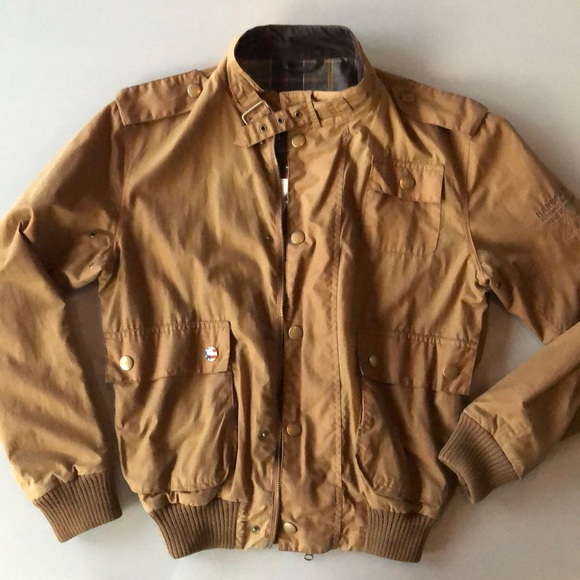 barbour steve mcqueen bomber jacket